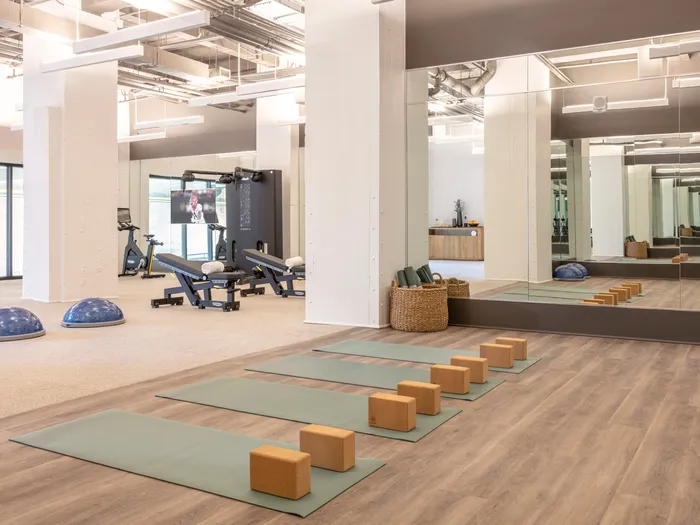 Fitness Center Yoga The Lofts at Centennial Yards South Downtown Atlanta