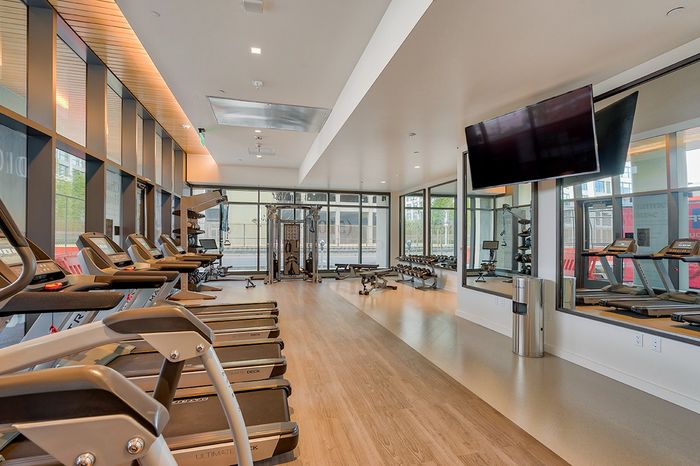 Apartments in Jack London Square Oakland CA - Channel House - Fitness Center with Exercise Equipment