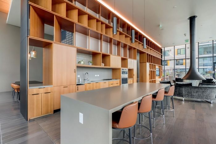 Channel House Oakland Interior Common Area Kitchen