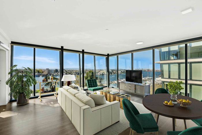 Interior Corner Apartment Living Room