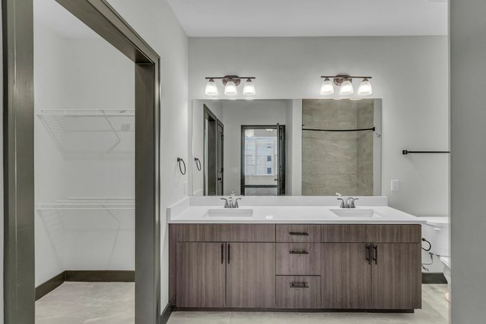 Bathroom Featuring Closet