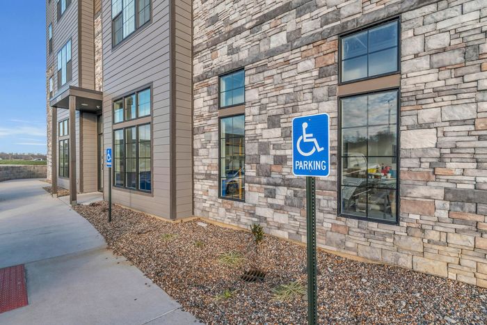 Building Entrance & Parking