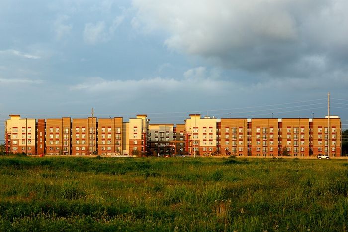 Lofts at City Center exterior entire property