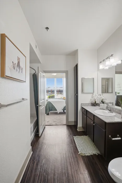Bathroom | Apartments for rent in Waco, TX | Domain at Waco