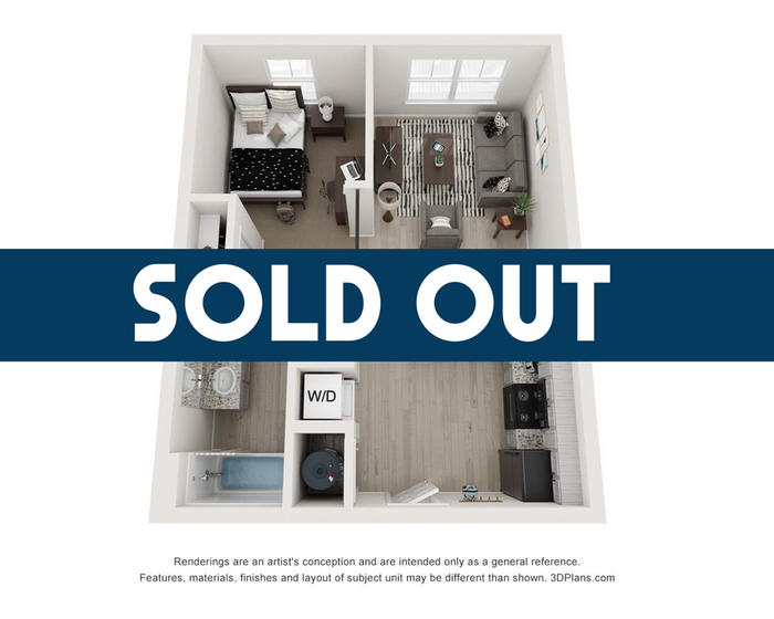 1BR/1BA