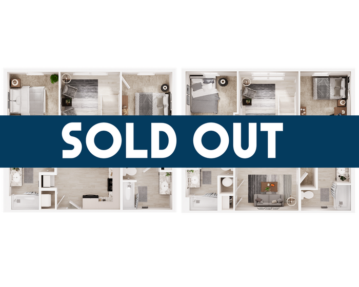 4BR/2BA - Townhome