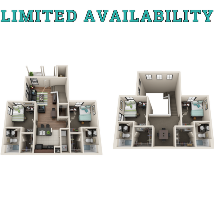 4x4 Townhouse Standard