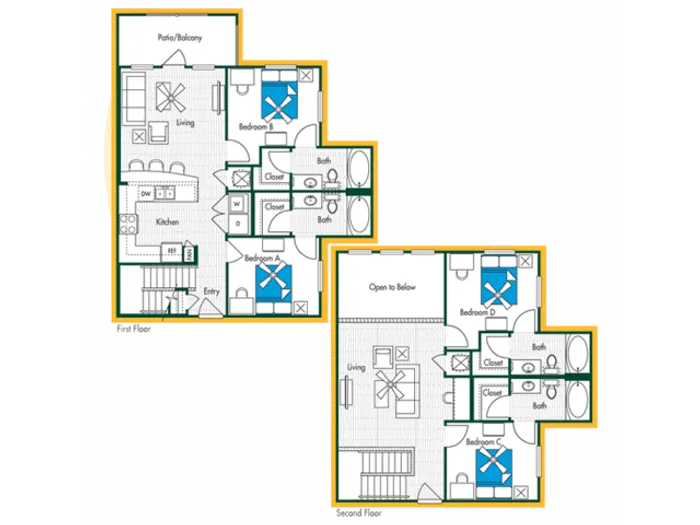 4BR/4BA - D2