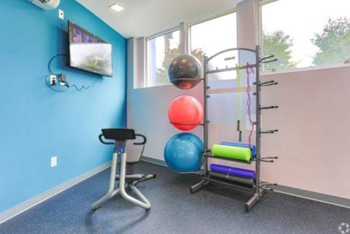 Fitness Center- Stretch area
