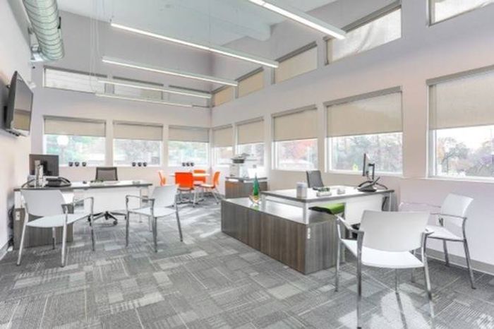 Leasing Office with 2 desks