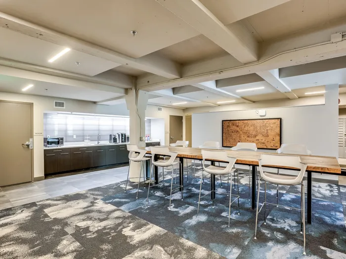 Work Station with Coffee Bar