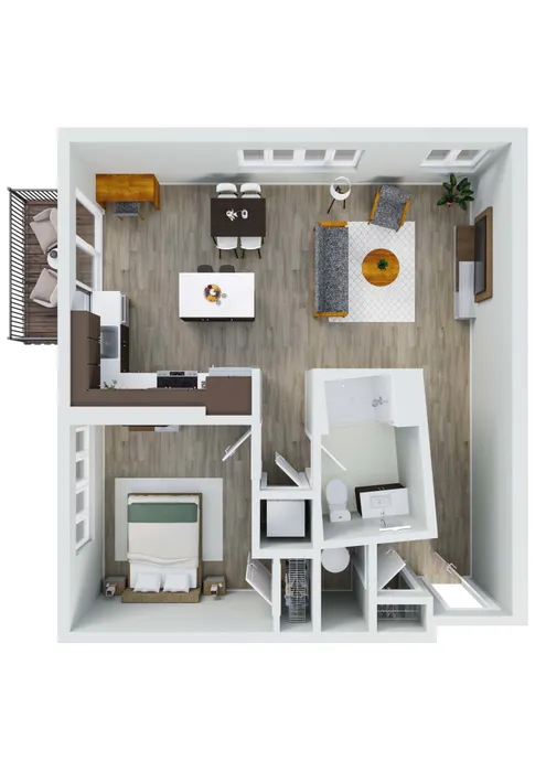 Canton 1 bedroom