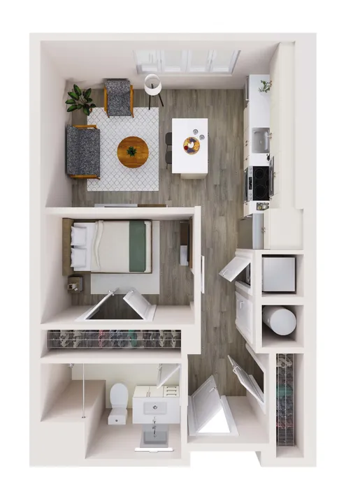 Pemco 1 bedroom