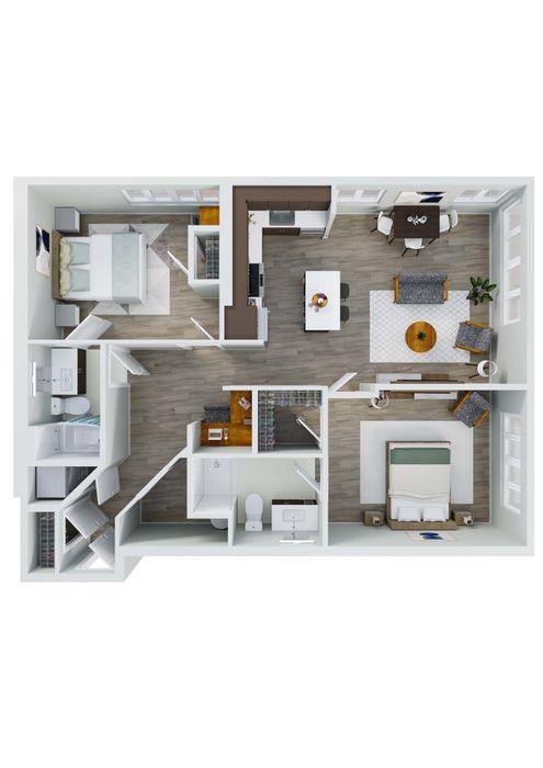 Highland 2 bedroom