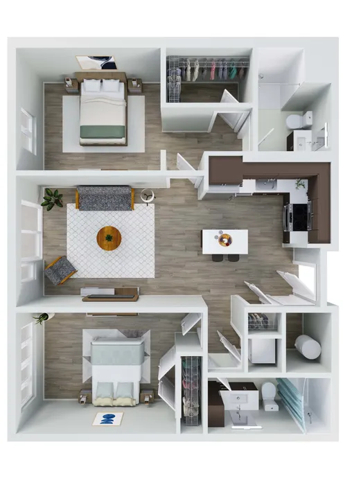 Lombard 2 bedroom