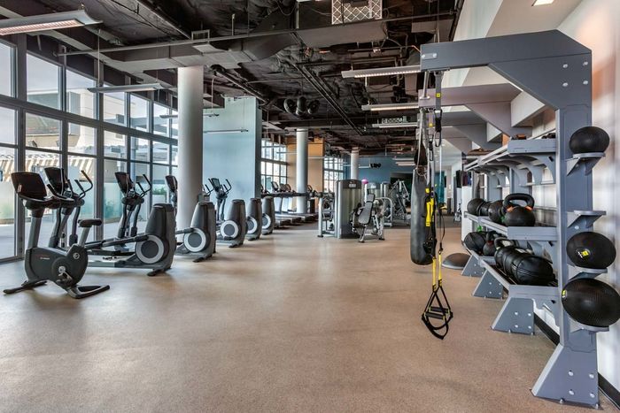 fitness center with kettle bells and ellipticals west 6th tempe