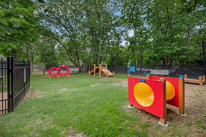dog park campus crossings on highland