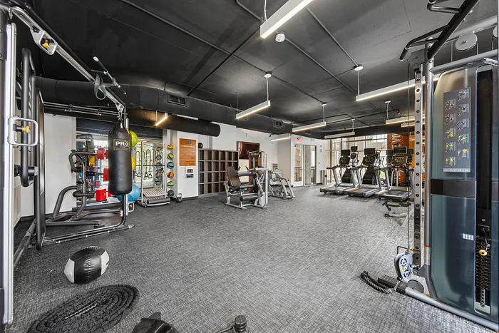 tenn student living knoxville fitness center with weight machines