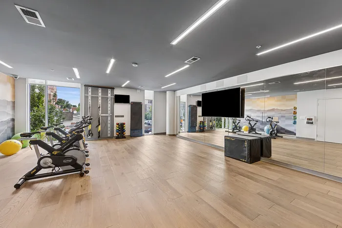 tenn student living knoxville yoga studio with bikes