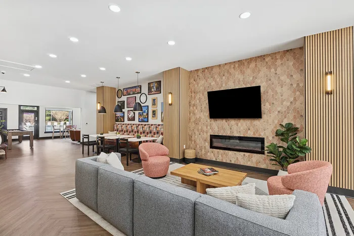 campus crossings abbey west athens clubhouse tv lounge