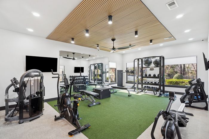 campus crossings at abbey west fitness center turf
