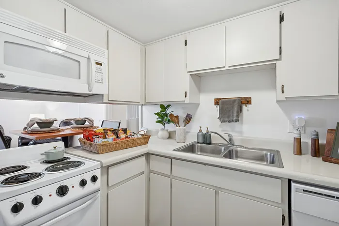 university heights apartments tucson az kitchen with cabinets and appliances