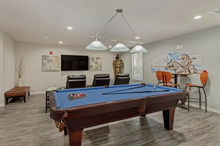 clubhouse pool table orlando student housing