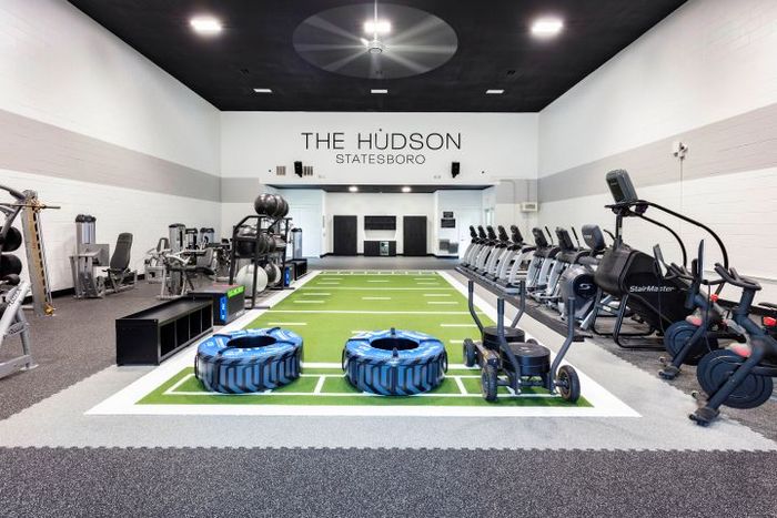 fitness center with tire pull hudson statesboro