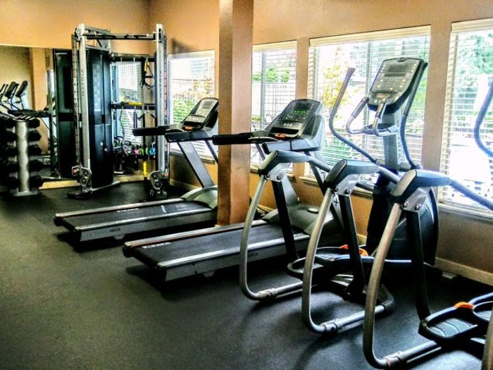 State-of-the-art fitness center at Canyon Springs in Lynnwood, Washington
