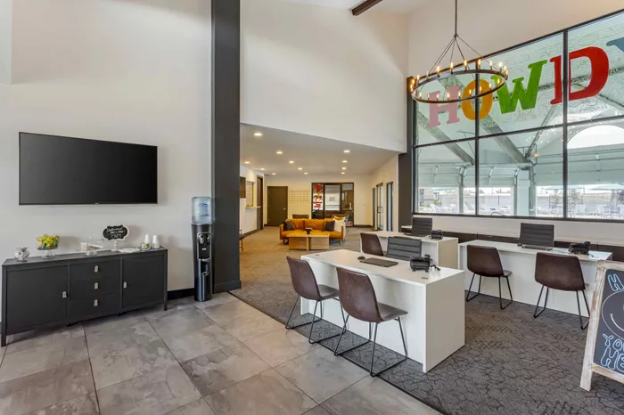 Leasing office at The Branbury student apartments in Provo, Utah