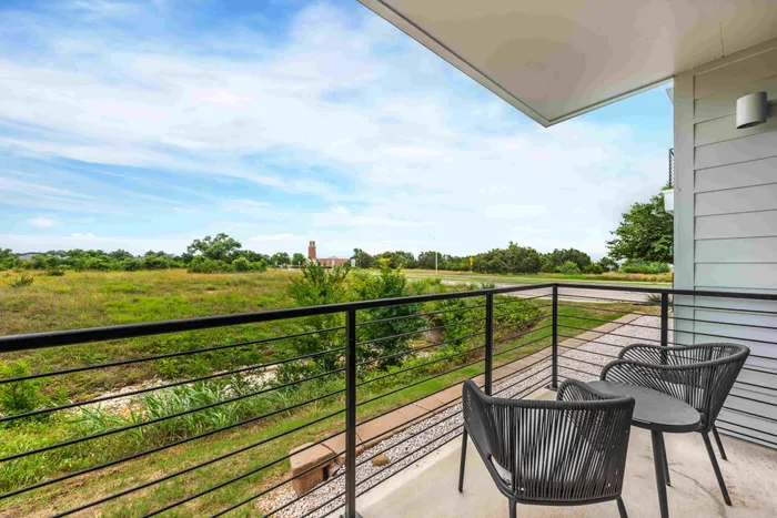 Balcony views at The View at Cedar Park