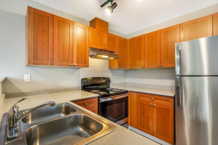 Kitchen in Two Bedroom Apartment Homes