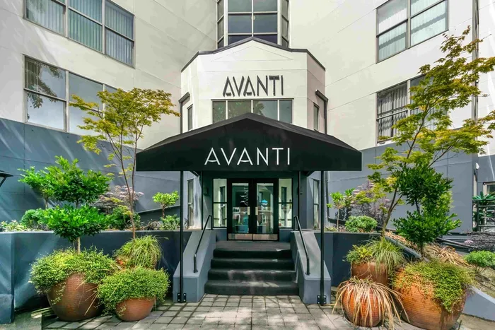Avanti community entrance in Seattle, WA