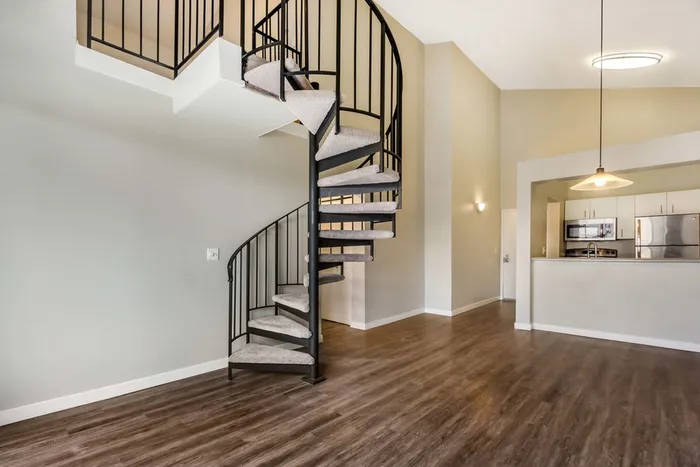 Open floorplans at Avanti in Seattle, WA