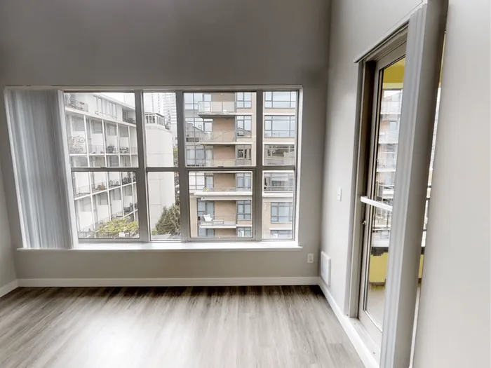 View from loft apartment at Avanti in Seattle, WA