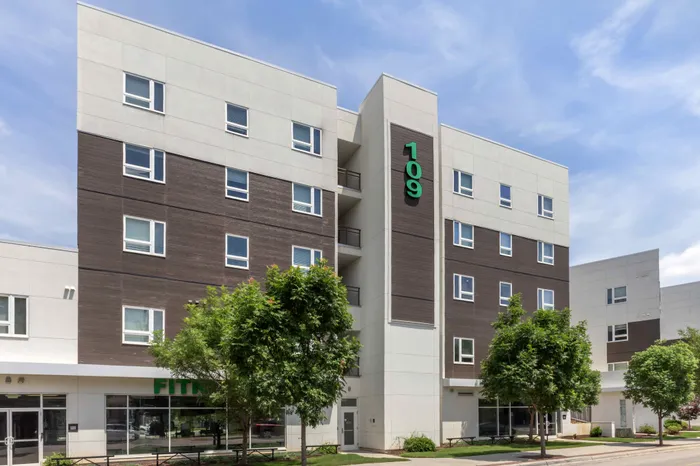 109 Park apartment building  at Live on Hillsborough in Raleigh, North Carolina
