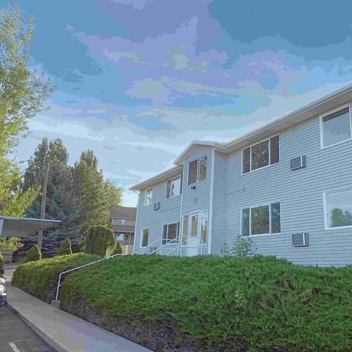Exterior at Clark Terrace, Pullman, WA.