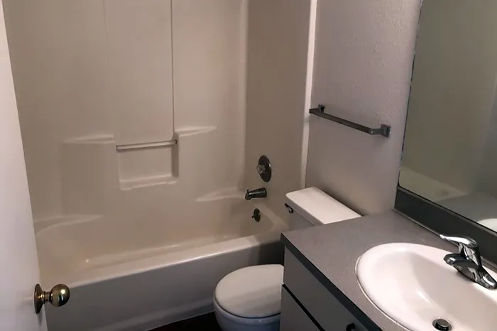 Private Bathroom at Clark Terrace, Pullman, WA.
