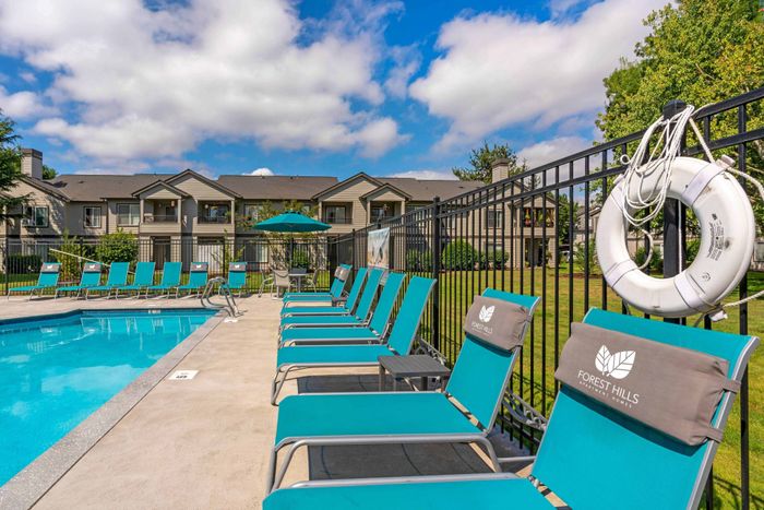 Lounge Chairs at Forest Hills in Eugene, Oregon