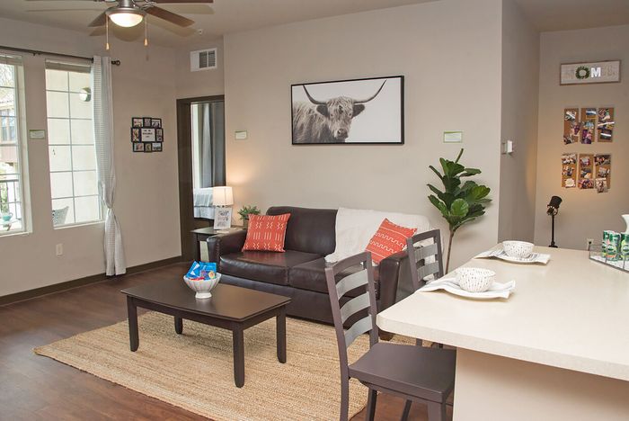 Spacious Living Rooms at Highlander at North Campus in Riverside, California
