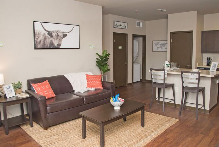 Spacious Living Rooms at Highlander at North Campus in Riverside, California