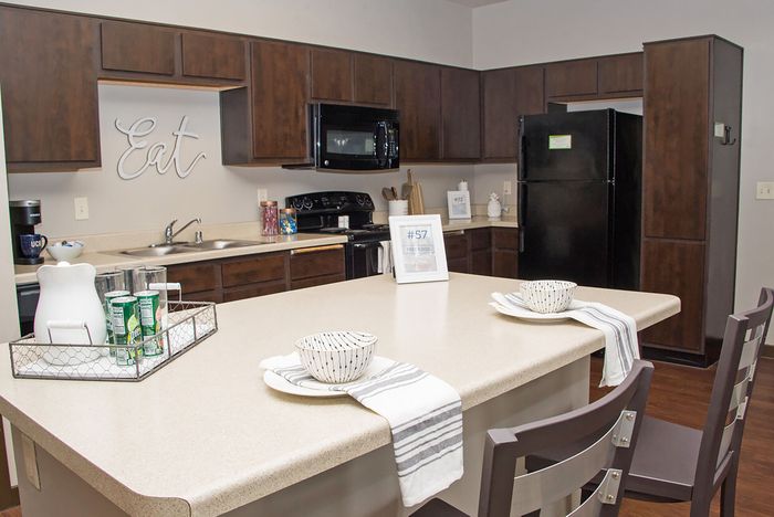 Updated Kitchen at Highlander at North Campus in Riverside, California