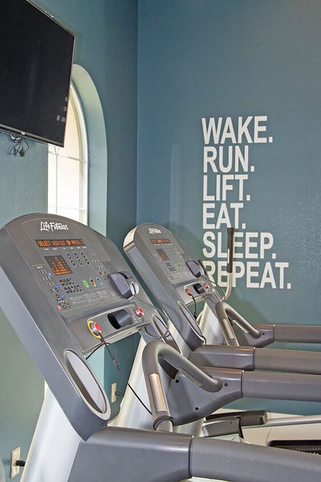 Fully Equipped Fitness Center at Highlander at North Campus in Riverside, California