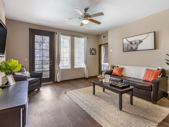 Spacious Living Rooms at Highlander at North Campus in Riverside, California