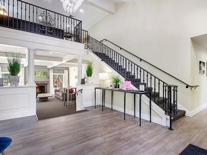 Modern clubhouse interior at Greystone Meadows apartments in Federal Way WA