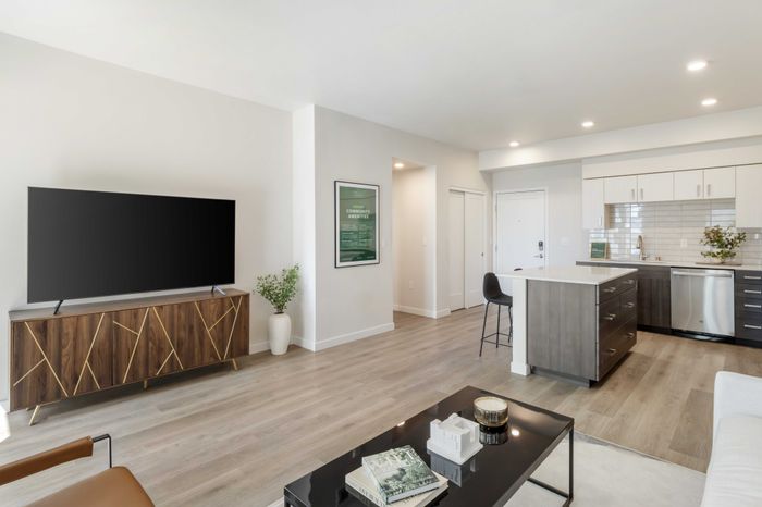 Open floor plan at The Edison in Reno, Nevada.
