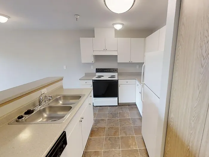 Upgraded Spacious Kitchen at North Admiral apartment community in Seattle, WA