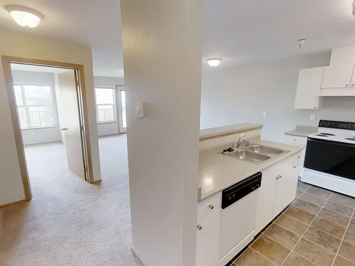 Spacious Kitchen at North Admiral apartment community in Seattle, WA