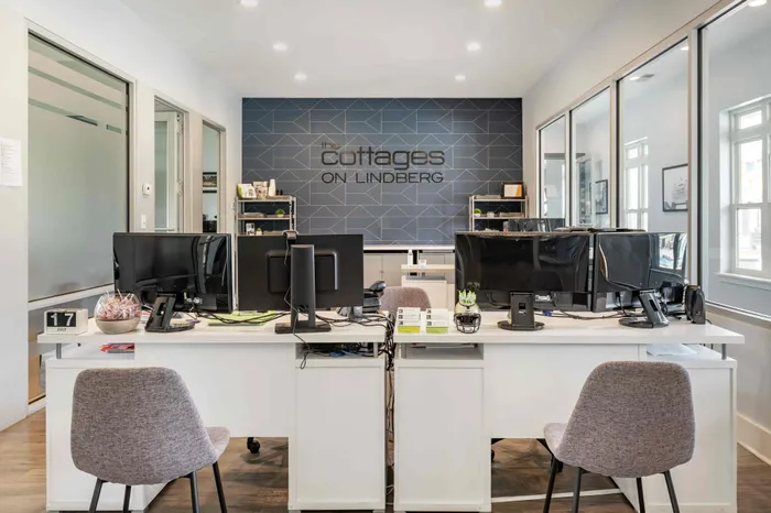 Leasing Office at The Cottages on Lindberg in West Lafayette, Indiana