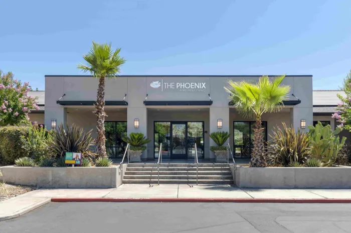 Exterior Main Entrance at the Phoenix Sacramento Apartment Community in Sacramento, California